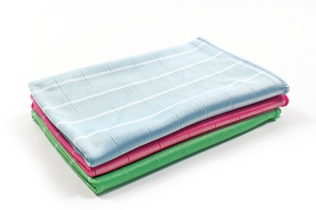 Mikrofasertuch blau Bambus 300WB